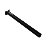 Gusset Components Pivotal MTB seatpost, 27.2mm ovalized aluminium, black anodised, lightweight bike seatpost for mountain biking.