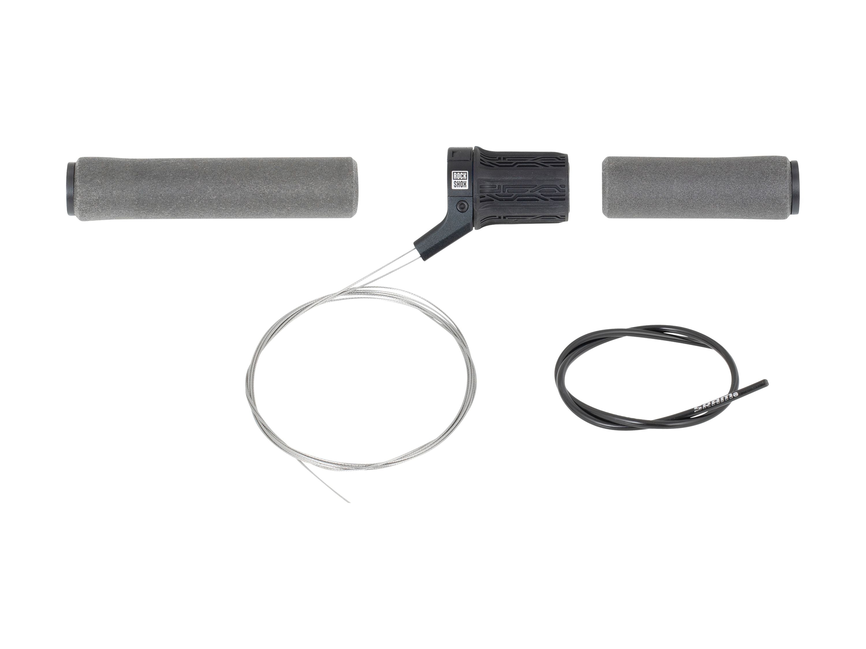 Trek SRAM TwistLoc Ultimate dual remote lockout set with spares and accessories for mountain bike suspension components.