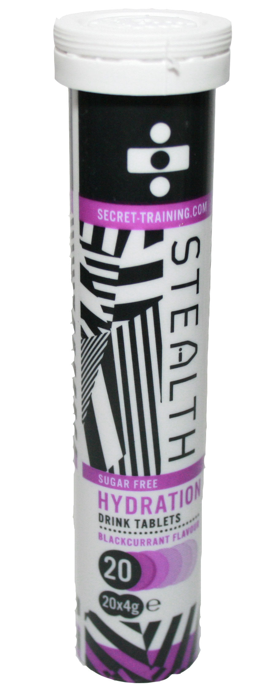 Stealth Hydration Tablets x 1  (20 x 4g) - Blackcurrant