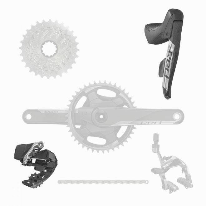 Sram Red Etap Axs 1X Rim Brake D1 Electronic Road Road Groupset | Swinnerton Cycles