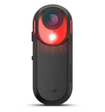 Garmin Varia RCT715 rear bike light with radar and 1080p camera, showcasing the safety system and visibility features.