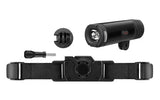 Garmin Varia UT800 Trail Edition cycling headlight with 800 lumens, front view, showing its compact design and adjustable mount.