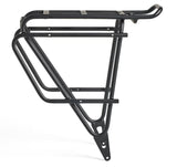 Trek BackRack Deluxe MIK rear bike rack with integrated mounts and light attachment, designed for carrying loads on bicycles.