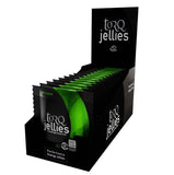 Box of 15 TORQ Nutrition vegan endurance energy jellies with natural flavors, designed as convenient fueling accessories for athletes.