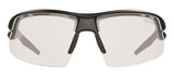 Tifosi Crit Crystal Black Fototec Light Night Lens sunglasses with half RX frame, designed for light-sensitive outdoor use.