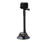 SeaSucker Action Camera Flex Mount for GoPro, showing the flexible mounting accessory on a rugged outdoor surface.