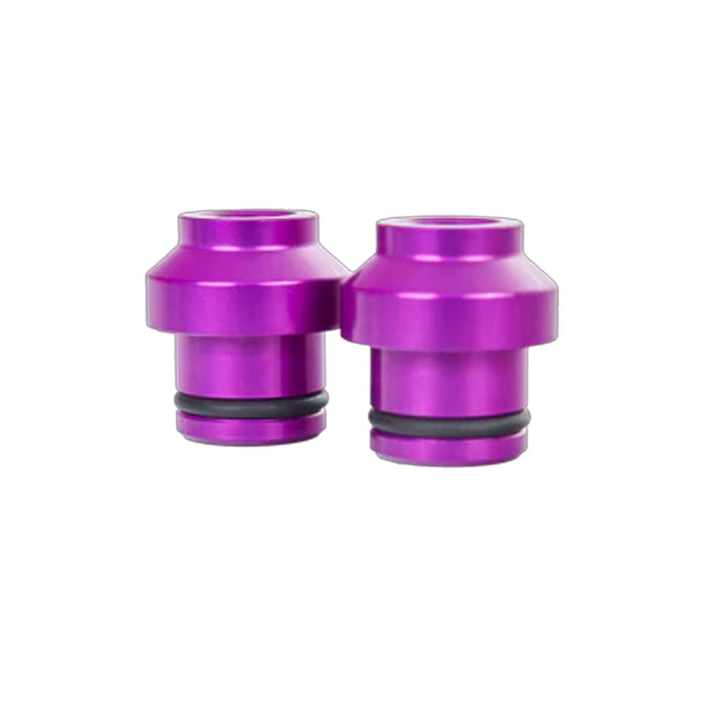 Pair of SeaSucker purple 12x110mm HUSKE fork mount plugs for bike transport accessories, designed to fit thru-axle forks.