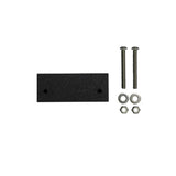 SeaSucker Riser Block and hardware accessories for Mini Bomber and Bomber bike racks, shown with mounting parts and hardware.