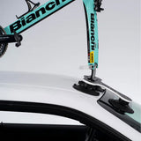 SeaSucker Talon 1 bike rack with HUSKE fork mount, vacuum cup carrier for car roof, durable bike transport accessory