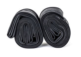 Set of two Hutchinson 26-inch MTB inner tubes with Presta valves, puncture-resistant and suitable for mountain bikes.