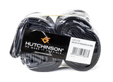 Set of two Hutchinson 26-inch MTB inner tubes with Presta valves, puncture-resistant components for mountain bike tires.