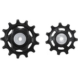 Shimano CUES RD-U8020 tension and guide pulley set for rear derailleur, components for bike gear shifting replacement.