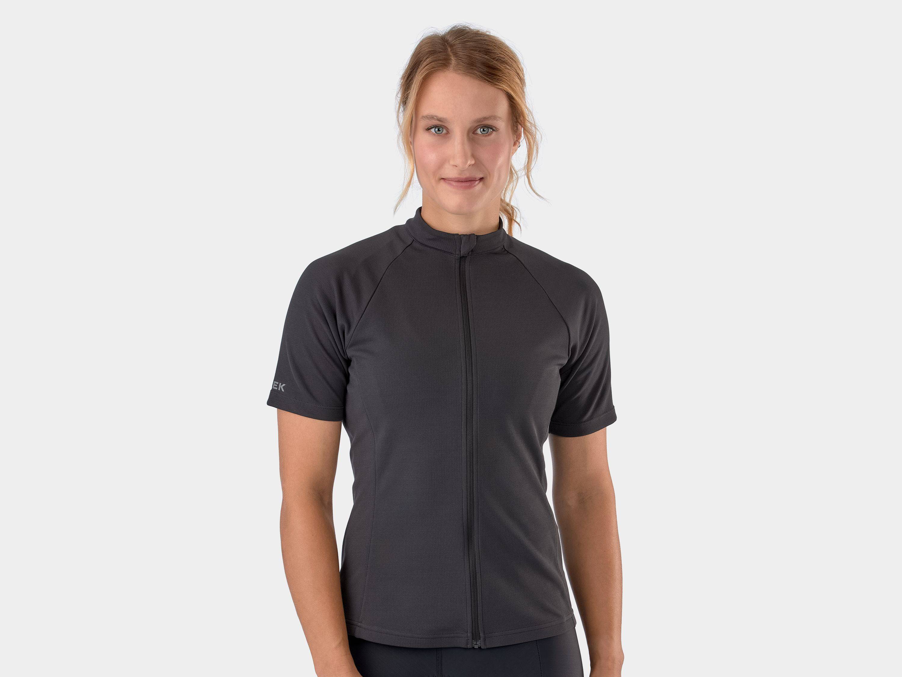 Trek Solstice women's cycling jersey with breathable fabric and performance fit, eco-friendly lightweight clothing for cycling.