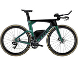 Trek Speed Concept SLR 9 AXS triathlon bike with aerodynamic frame and electronic shifting, designed for speed and performance
