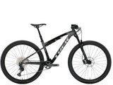 Trek Supercaliber SL 9.6 29er mountain bike with Gen 2 IsoStrut suspension and Shimano SLX 12-speed drivetrain.