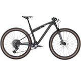Trek Supercaliber SLR 9.8 X0 AXS T-Type Gen 2 cross-country race mountain bike with lightweight frame and advanced suspension.