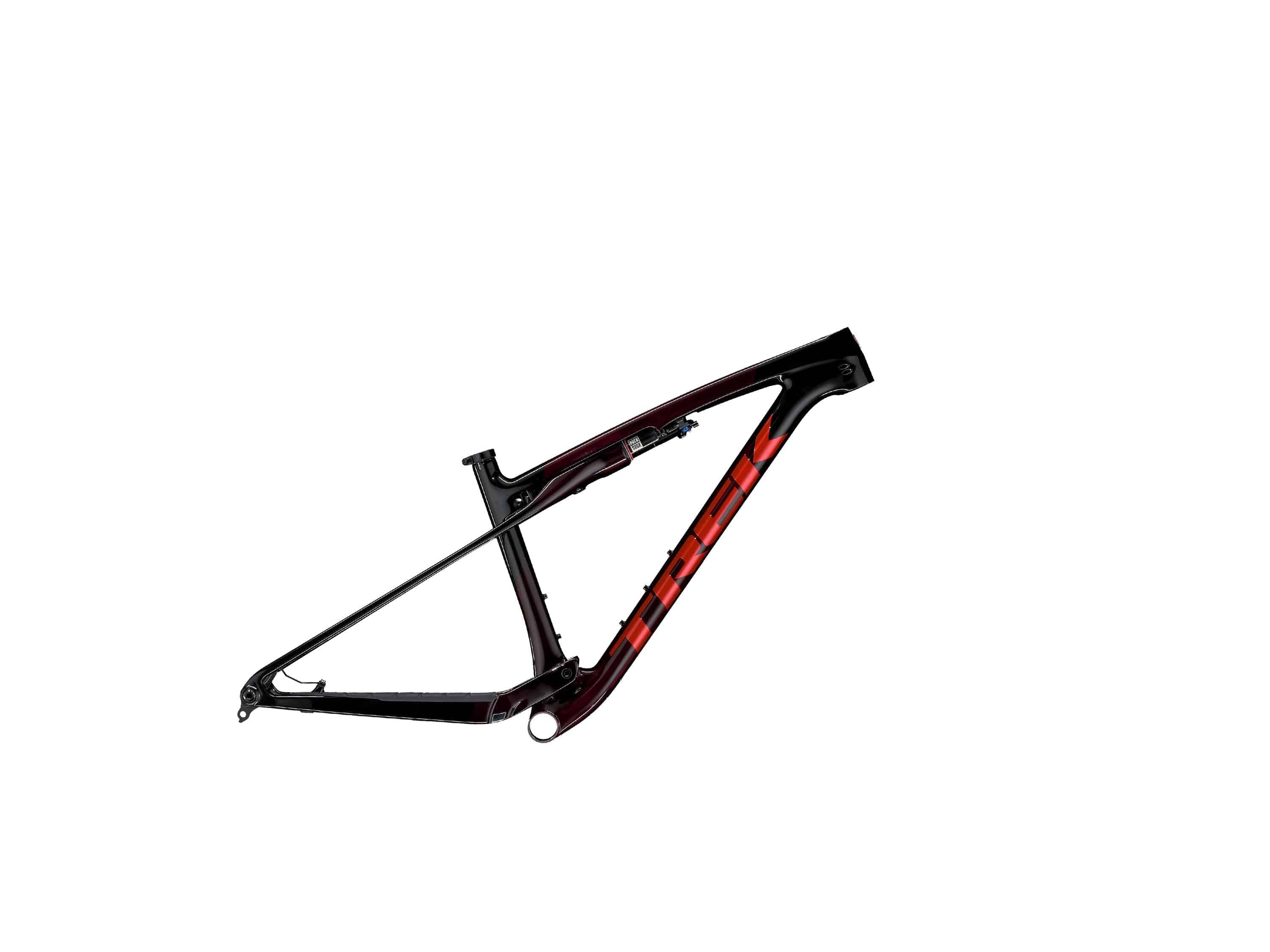 Trek Supercaliber SLR Gen 2 MTB frame set for high-performance cross-country riding, featuring lightweight carbon components.