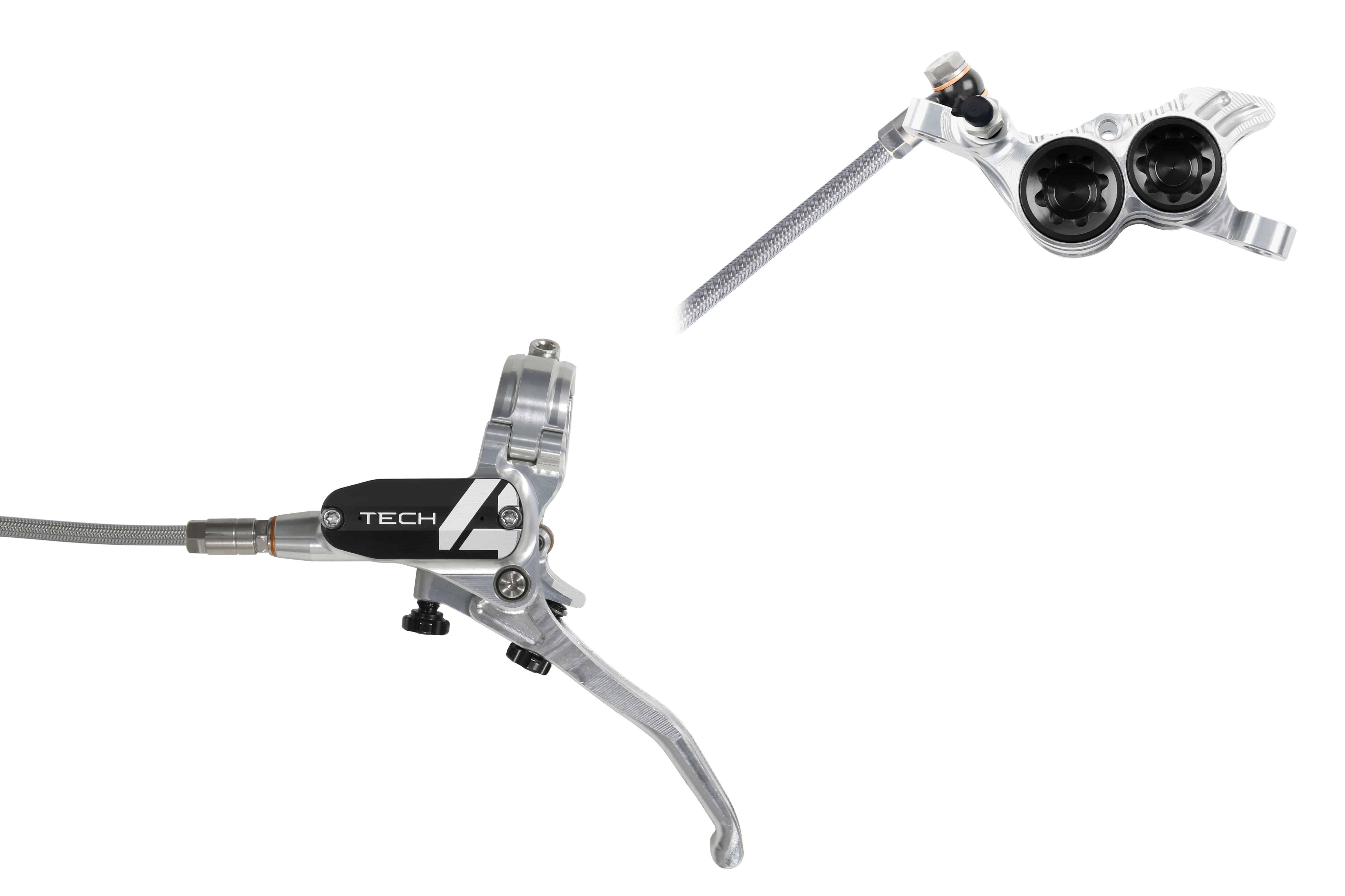 hope disc brake tech 4 v4 no rotor braided p103771