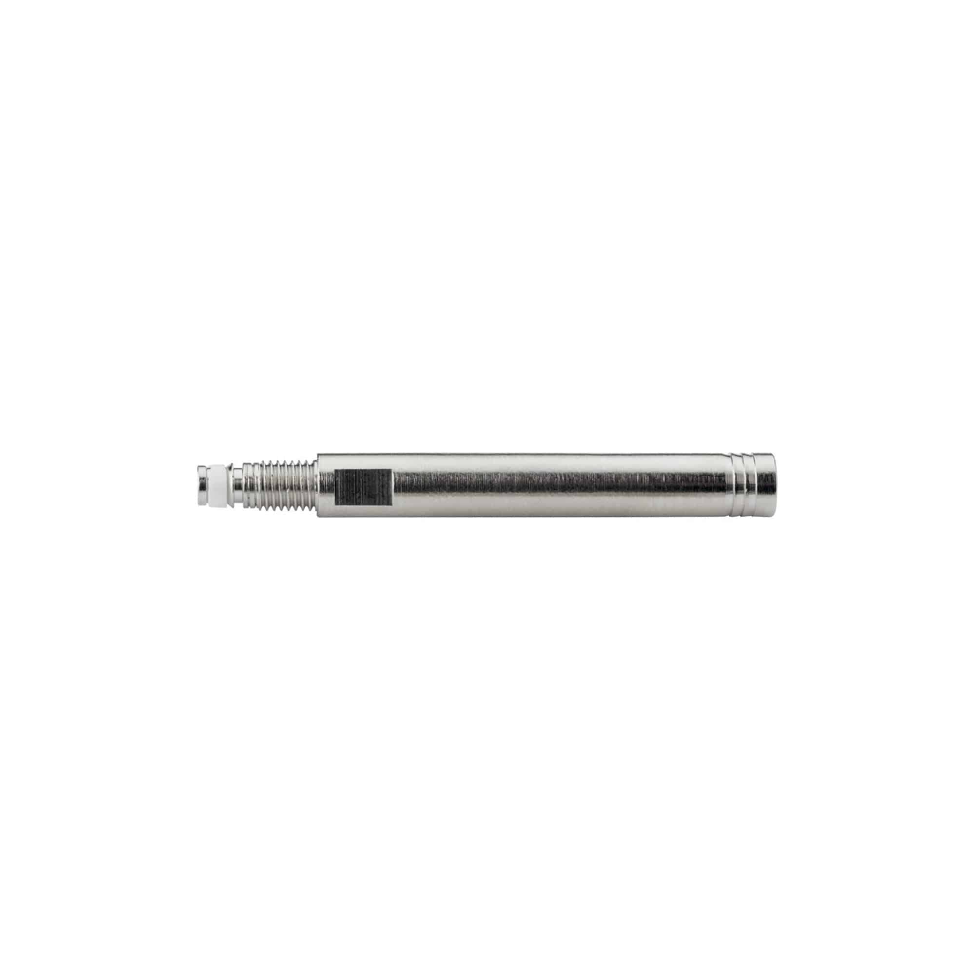 Two Continental aluminum valve extensions for Presta tubes, suitable for deep rim wheels, shown in the image.