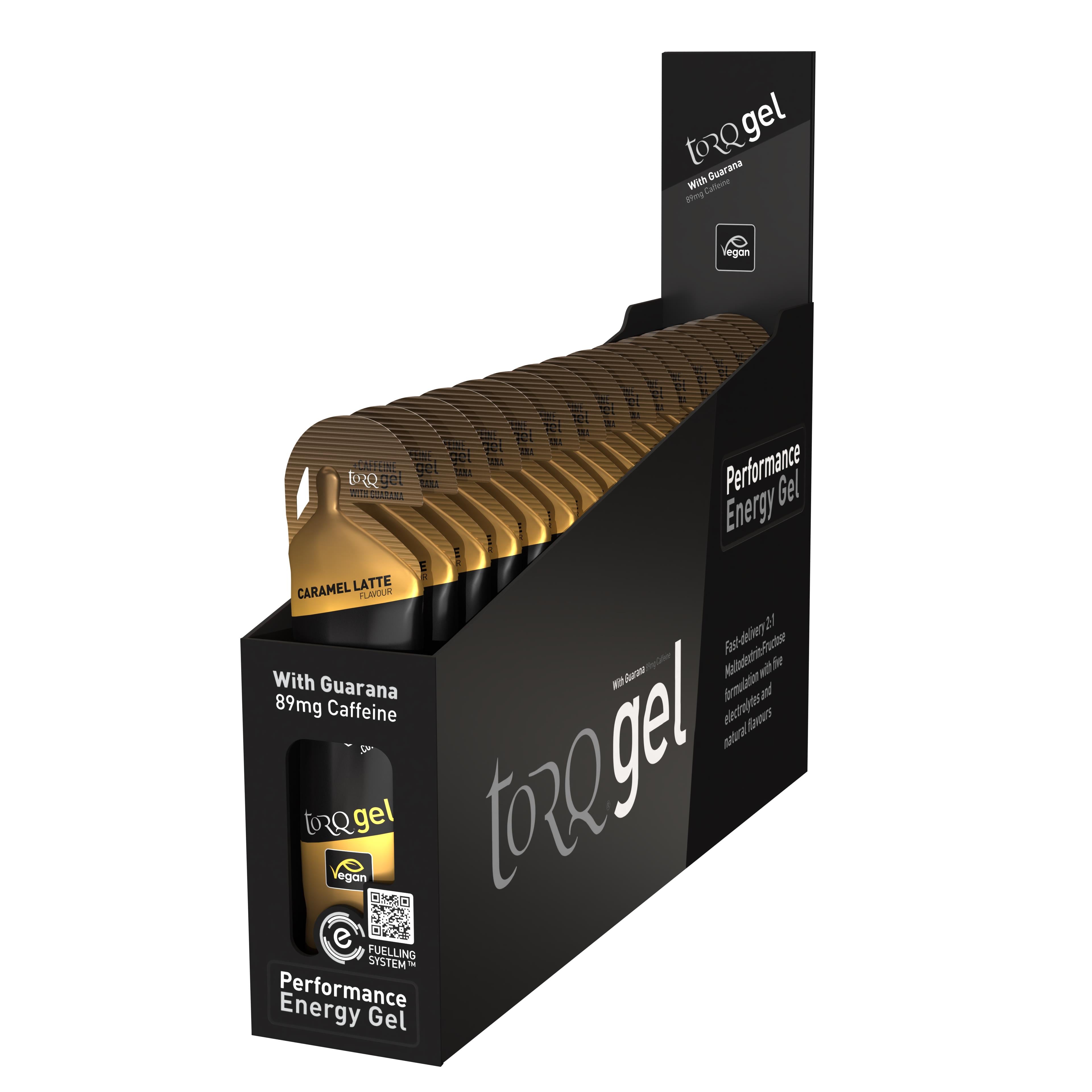 TORQ Energy Gel With Guarana - Caffeinated (15x 45g)
