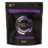 TORQ Natural Energy Drink endurance fuel bottle with electrolytes and carbohydrates, designed for athletic performance and hydration.