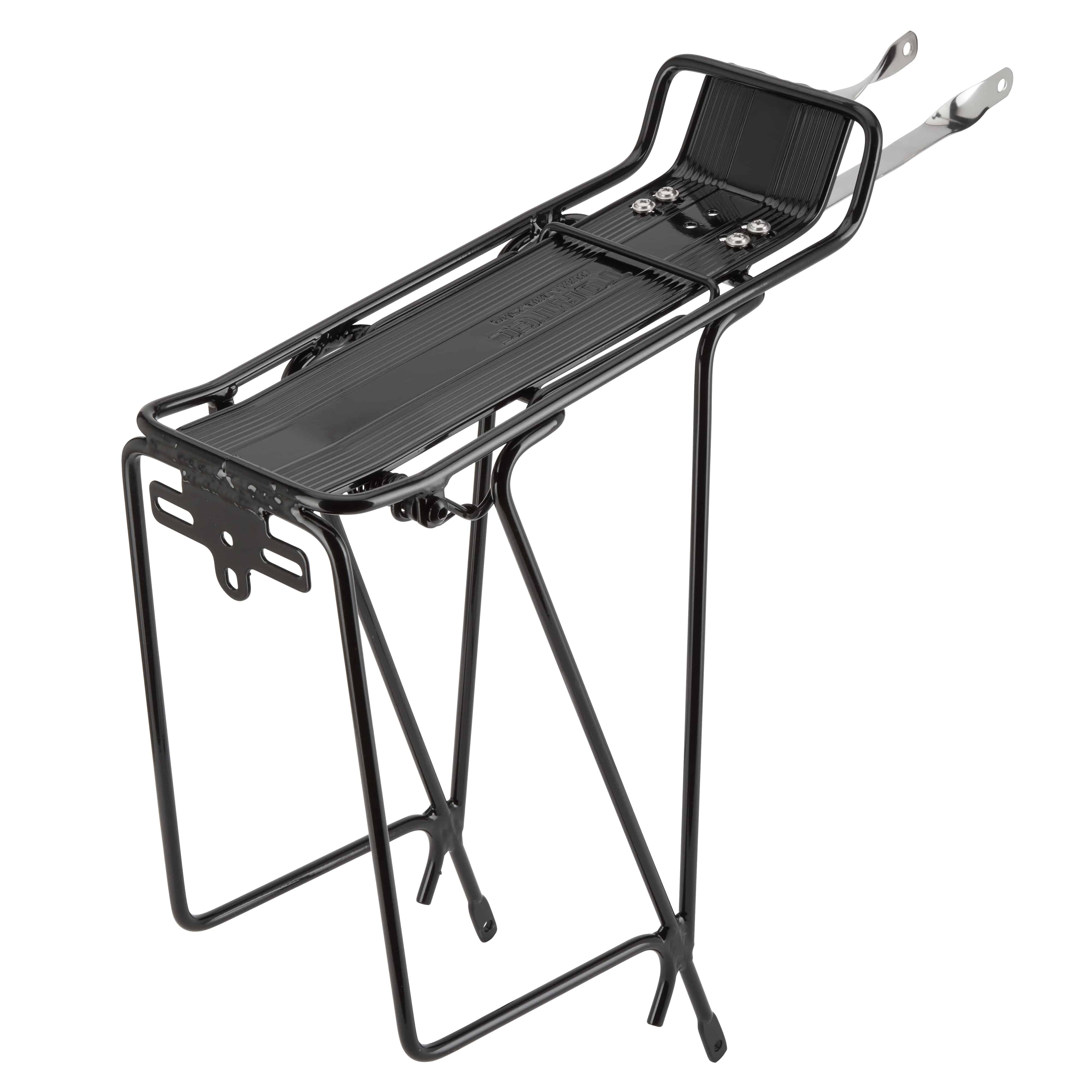 tortec racks tour rear rack with spring clip p4655