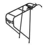 Tortec Tour Ultralite rear bike rack made of lightweight alloy, designed for bike luggage and accessories.