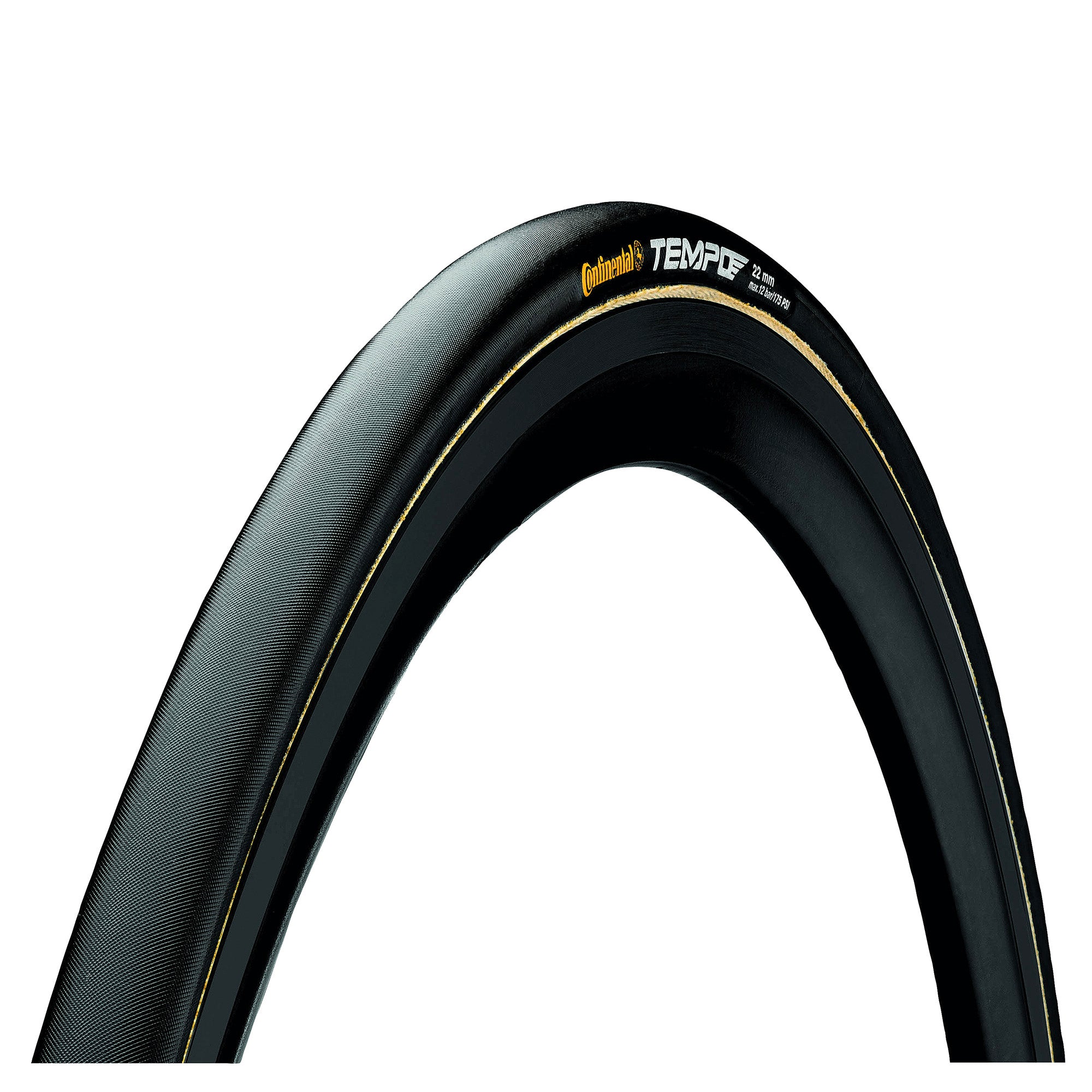 Continental Tempo II Tyre - Tubular BlackChili Compound