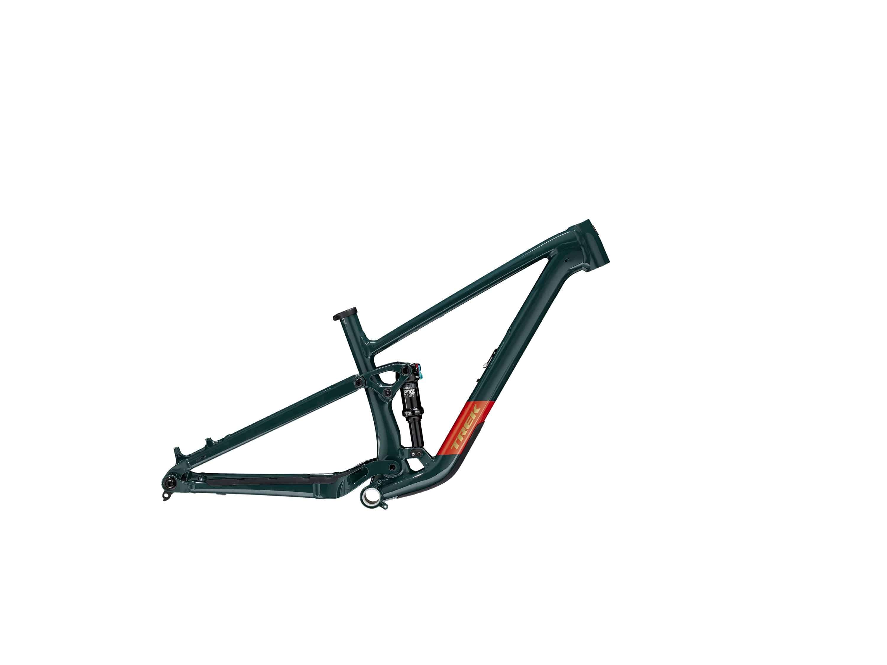 Trek Top Fuel AL Frameset Gen 4 MTB trail 29er alloy frame with MX compatibility, designed for mountain biking and trail riding.