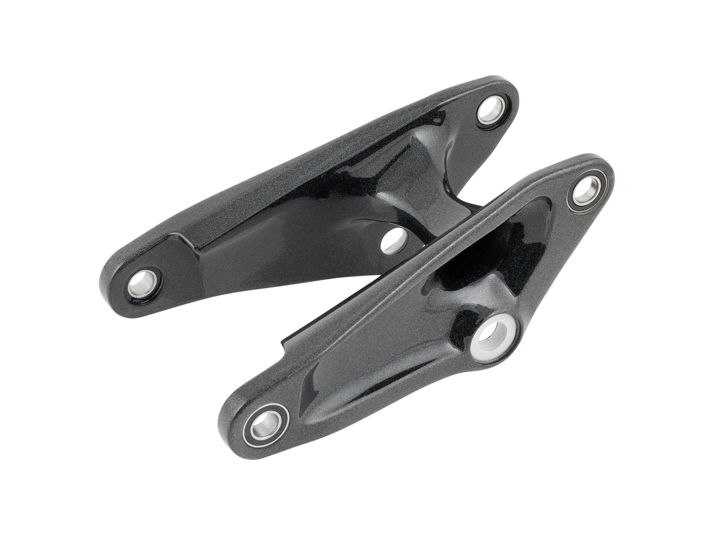 Trek 2020 Rail 29 Gloss Finish Rocker Link for suspension system, showcasing the durable bike component with a sleek gloss finish.