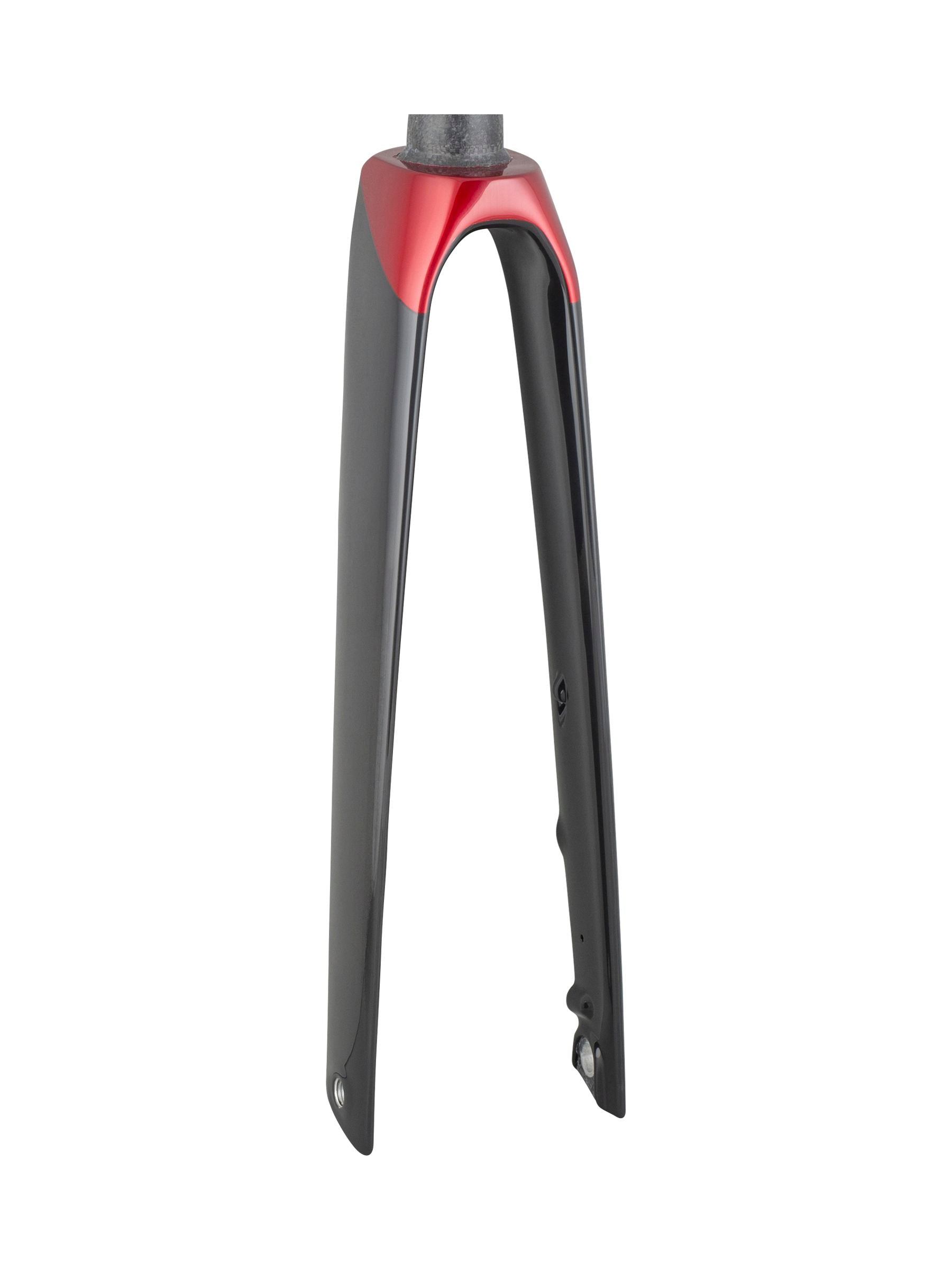 Trek 2021 Madone SLR 7 road bike with rigid forks, lightweight components, and precise steering for high-performance cycling.