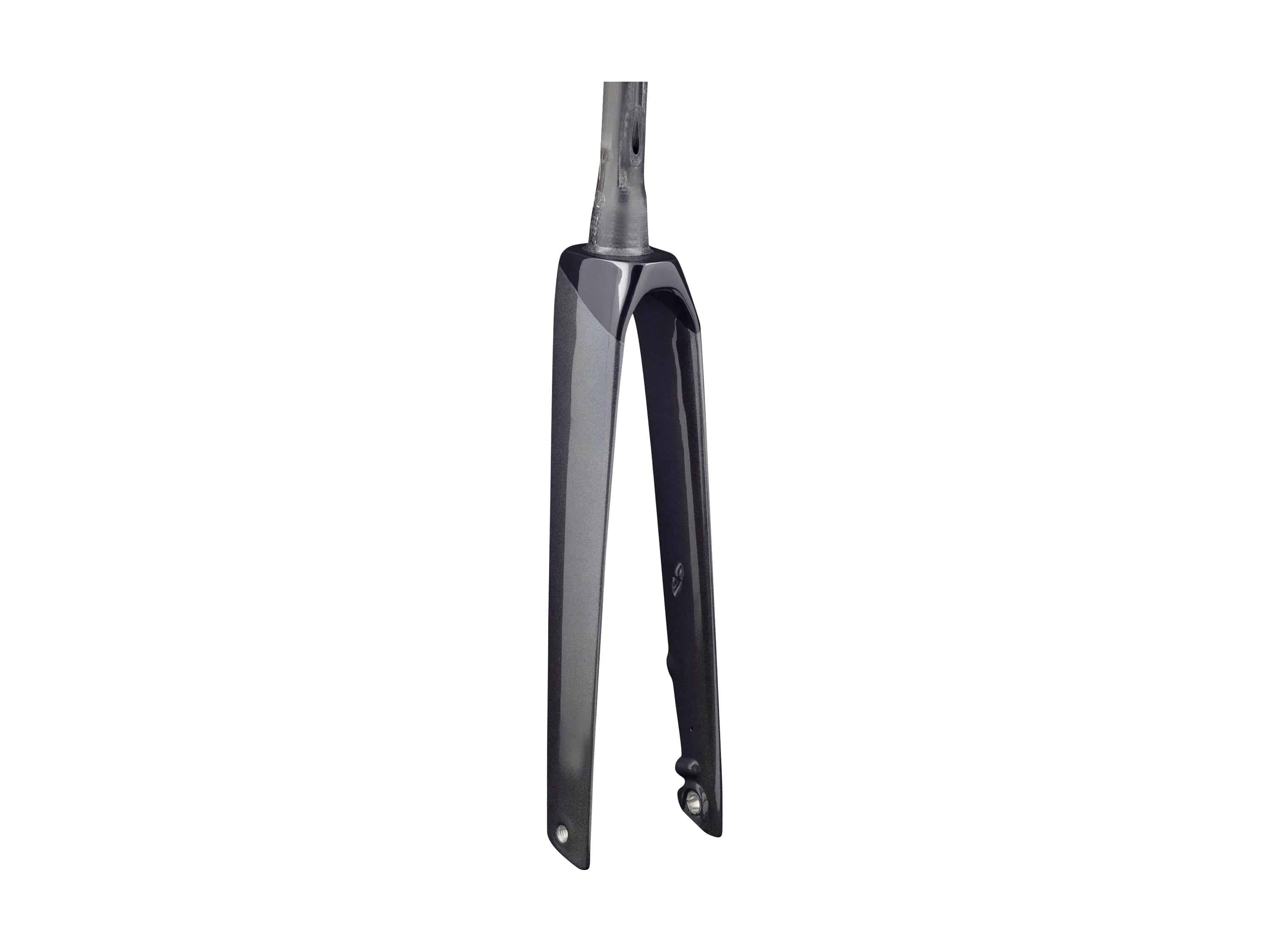 Trek Madone SLR rigid fork for road bikes with precise steering control, designed for high-performance cycling components