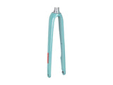 Trek 2023 Domane AL 700C rigid road bike forks, durable aluminum construction with stable steering and performance.