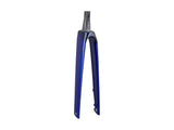Trek 2023 Madone SL6 road bike forks with steering components, lightweight carbon, and precise control for high-performance cycling.