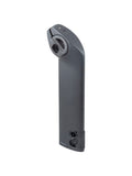 Silver Trek Madone SLR road bike seatpost with adjustable height and durable construction, shown installed on the bike.