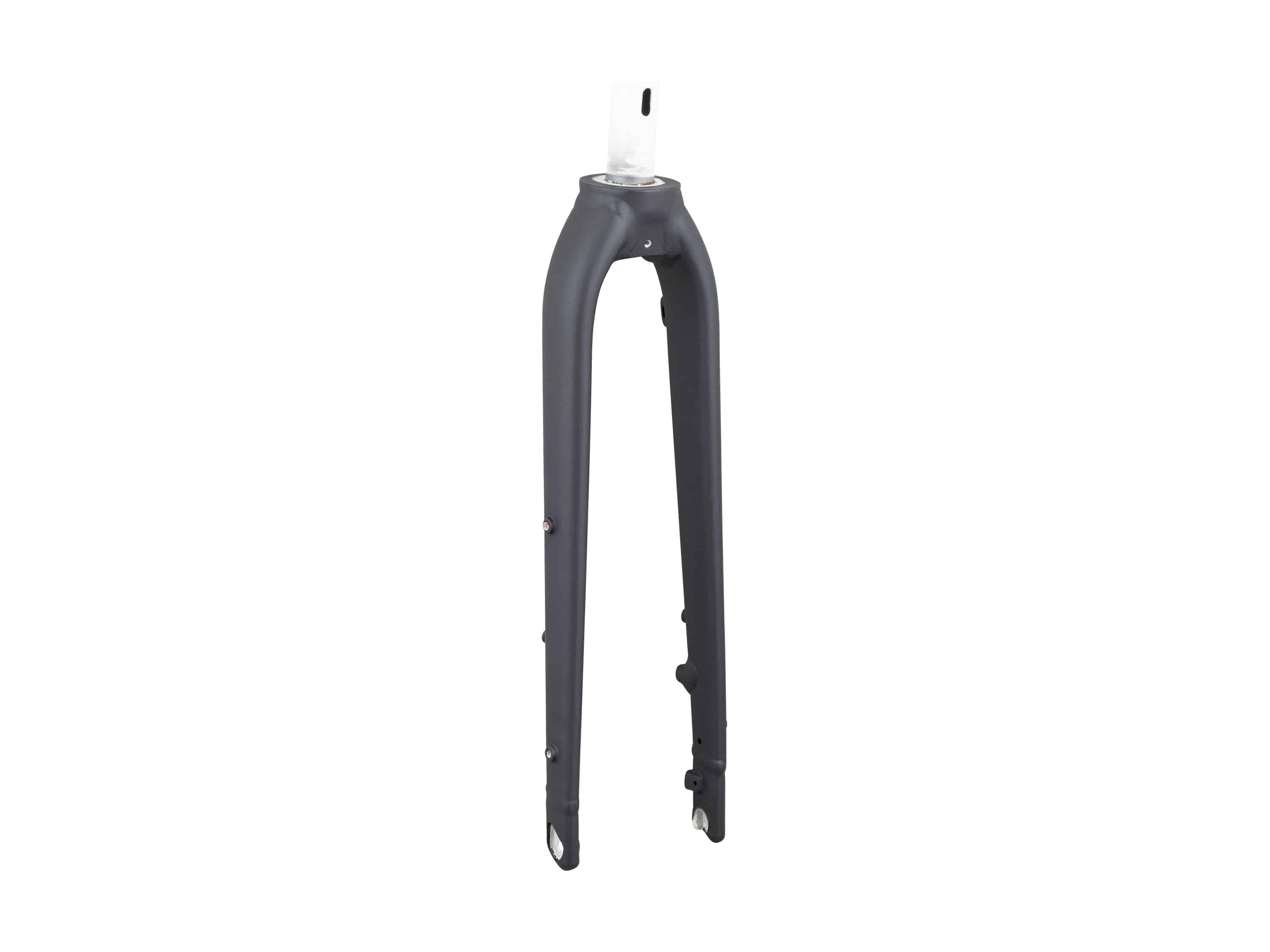 Trek 2024 FX 2 Disc rigid fork for road bikes, featuring disc brake compatibility and lightweight component design.