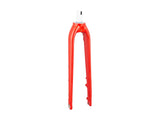 Trek 2024 FX 2 Disc rigid forks for road bikes with disc brake compatibility, showcasing the sleek black carbon design.