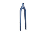 Trek 2024 FX 2 Disc rigid fork for road bikes with disc brake compatibility, shown in a close-up view of the fork.