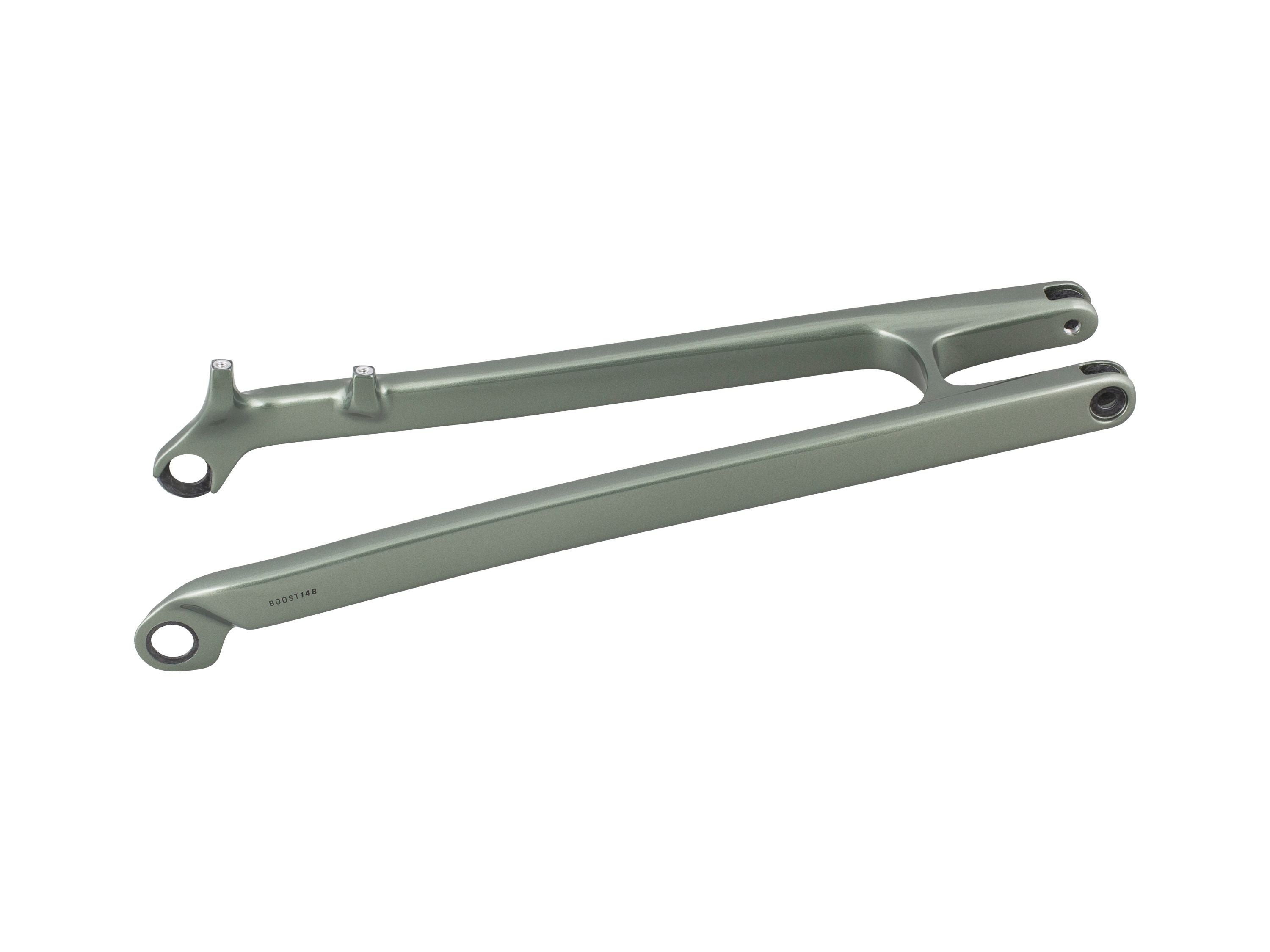 Trek 2024 Slash Gen 6 carbon seatstay component in matching paint color, designed for bike frame replacement.