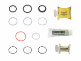 Trek 2024 Supercaliber Air Sleeve 100 Hour Maintenance Kit by RockShox, black components for bicycle suspension maintenance