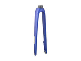 Trek 2025 Domane+ aluminum road bike forks, lightweight and rigid, designed for improved steering control.