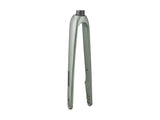 Trek 2025 Domane+ aluminum road bike forks, lightweight components for improved steering control and stability.