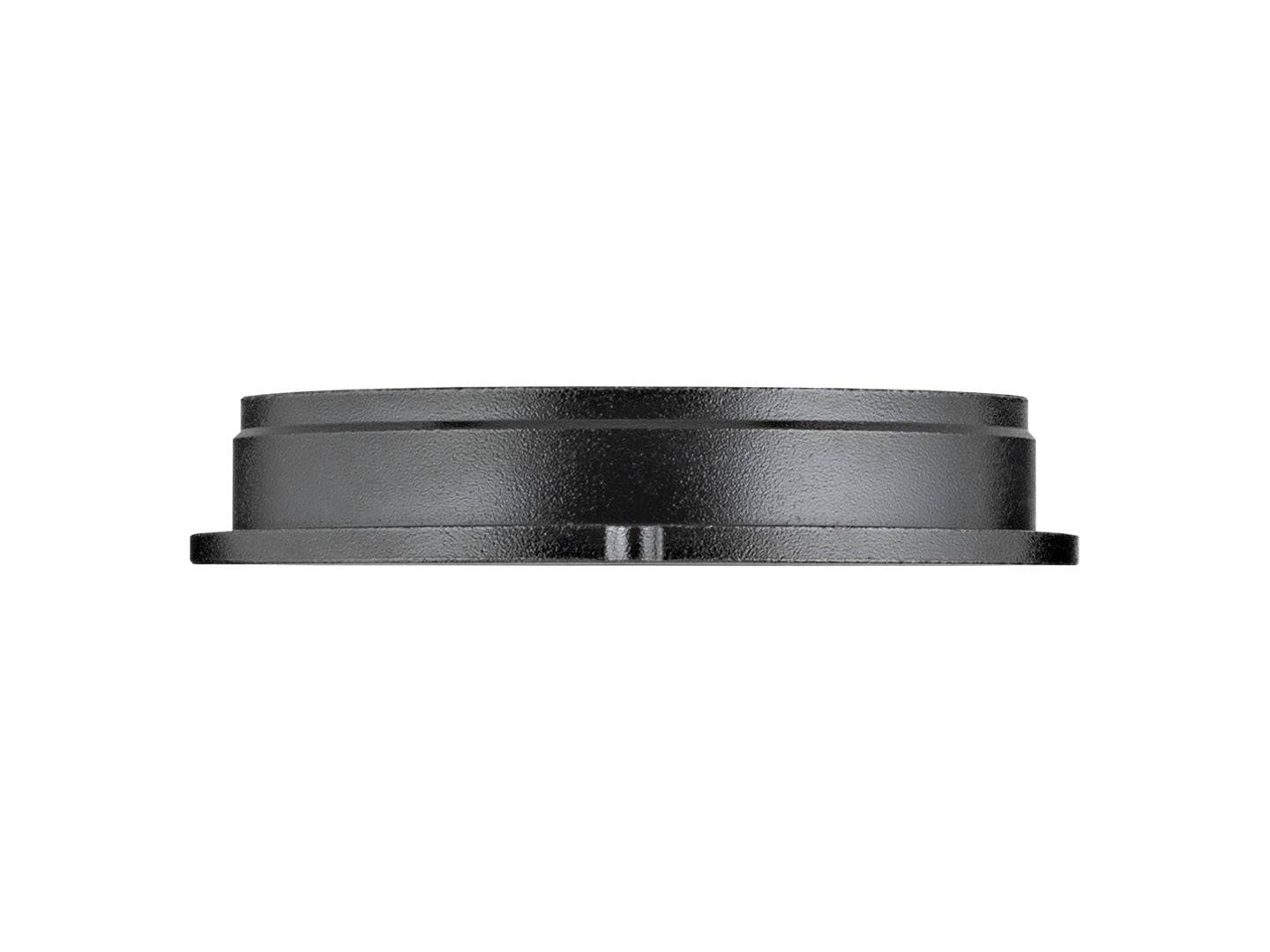 Trek Angle Adjust 1.0 & 2.0 black headset lower cup for bike components, designed for all frames.