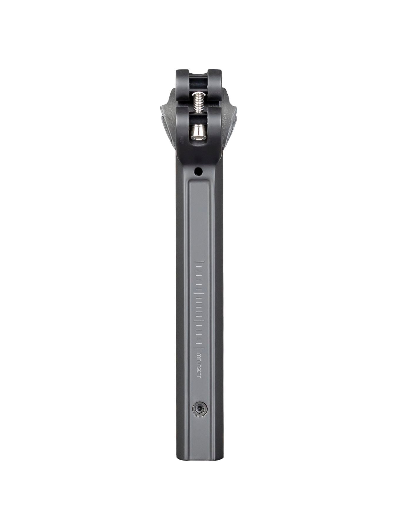 Trek Domane MKIII bike seatpost with matte finish and color-matched internal mast caps, component for road cycling bikes.