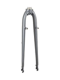 Trek FX 1 rigid cantilever forks for bikes, showing black replacement components with mount points for brake and wheel attachment.