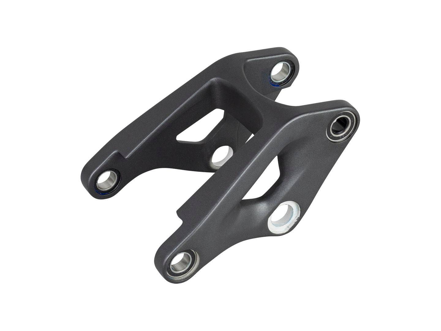 Trek Fuel EX 29 magnesium rocker link for 2023-2025 alloy frame, mountain bike component, close-up view
