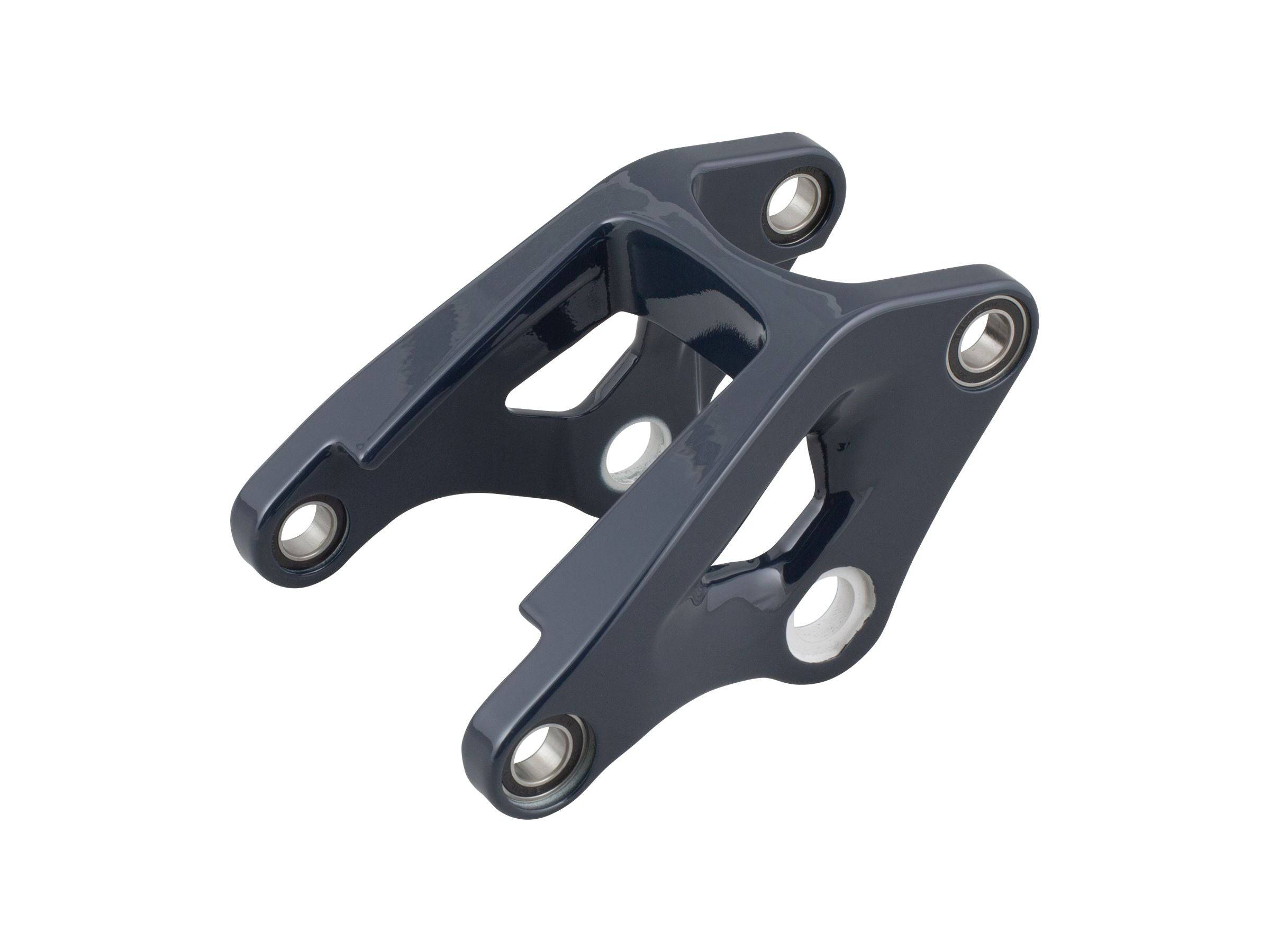 Trek Fuel EX 29 magnesium rocker link for 2023-2025 alloy frame, bike component part, close-up view