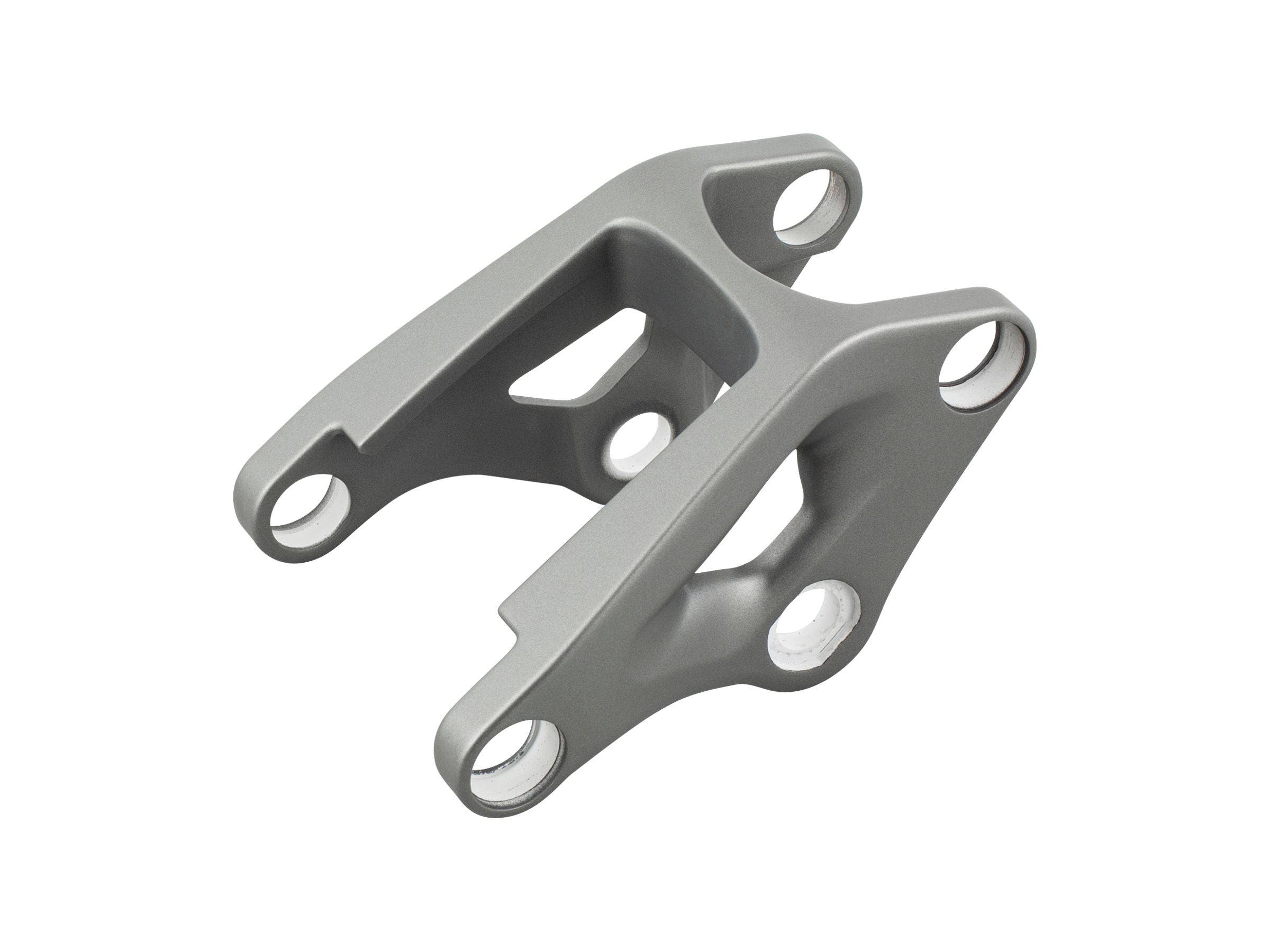 Trek Fuel EX 29 magnesium rocker link for carbon frame models, mountain bike component in black with branding details
