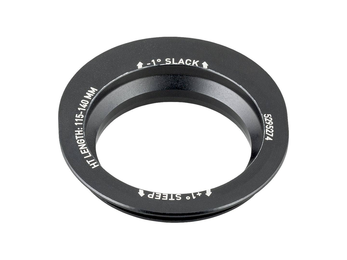 Trek Angle Adjust 1.0 & 2.0 black headset lower cup for all frames, bike components, and precise angle adjustment.