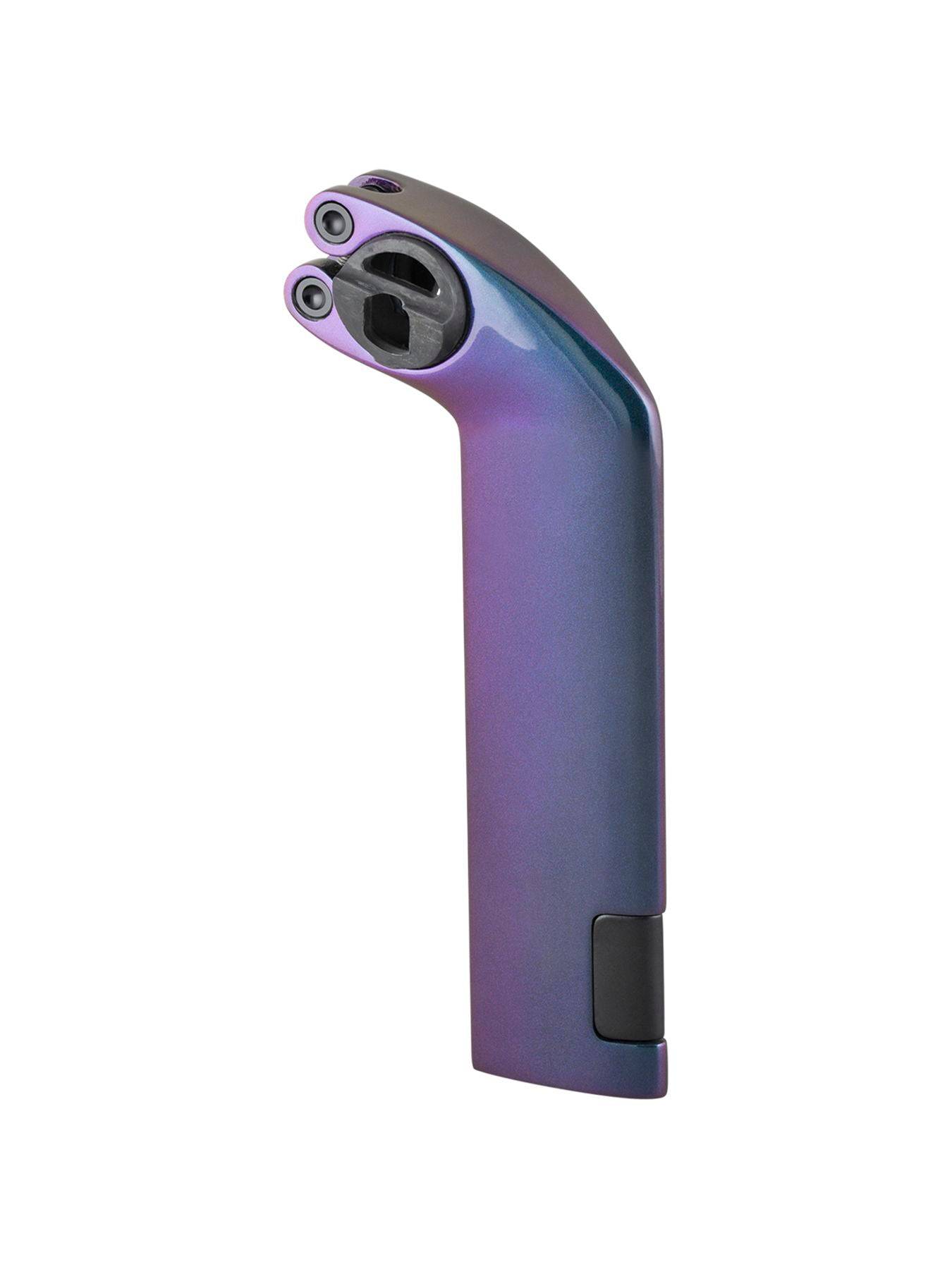 Trek Madone SLR seatpost with color-matched carbon internal seat mast cap, bicycle component for optimized bike fit and aesthetics.